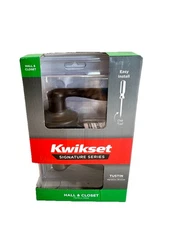Kwikset Tustin Passage Hall & Closet Handle In Venetian Bronze Model 97200-778