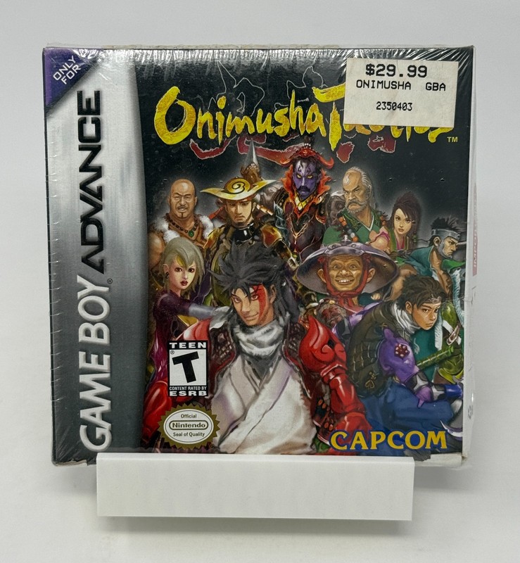 Onimusha Tactics NEW / SEALED Nintendo Game Boy Advance GBA