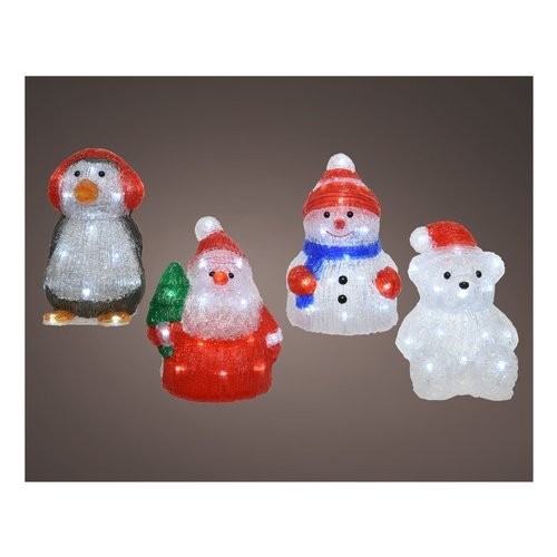 Decoro Kaemingk Lumineo Acryl Figuren Sortiment FüR Festliche Dekorationen-image