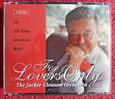 JACKIE GLEASON ORCHESTRA..FOR LOVER'S ONLY..36 All Time Greatest Hits 3CD..NM