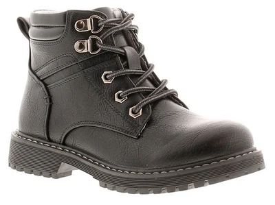 Rockstorm Junior Boys Boots Calvin Lace Up black UK Size