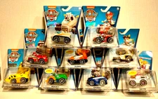 PAW PATROL TRUE METAL-COMPLETE SET OF 9 INCLUDES RYDER- NEW, SEALED - 20182019