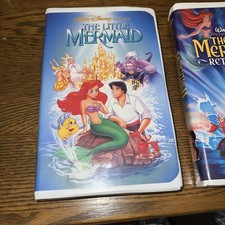 The Little Mermaid VHS Lot