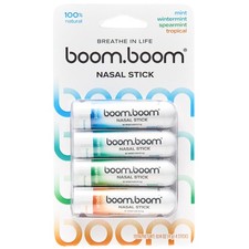 BoomBoom Nasal Stick  Vapor Flow Technology  Cool Refreshing Sensation  Na...