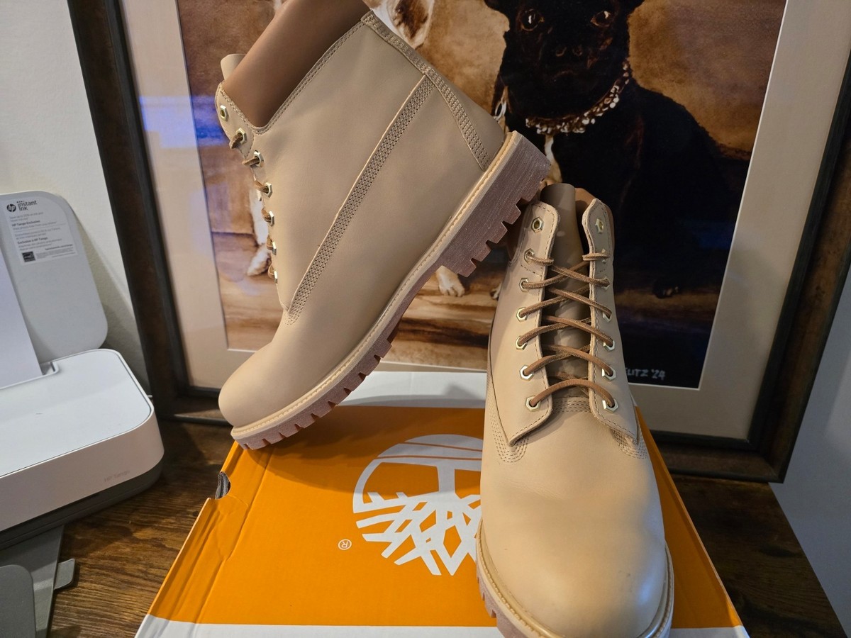 Light Beige Timberland Premium Waterproof Women's Timberland