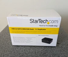 Startech Standalone Hard Drive Duplicator & Eraser 2.5/3.5" Dual Bay HDD/SSD