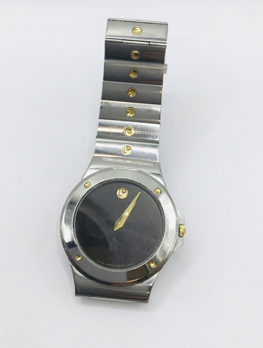 Movado Museum 86.65.877.02, 34mm, Stainless-Steel Bezel & Black