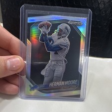 Panini Prizm Black Football 2023 Herman Moore Prizm Black #57 Detroit Lions NFL
