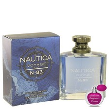 VOYAGE N-83 Nautica 3.4 oz 100ml Eau de Toilette spray for Men Brand New