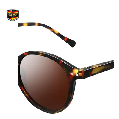 ZENOTTIC Polarisiert Sonnenbrille Retro Klassisch UV400 Vintage Rahmen Herren