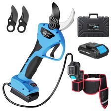 Forbici Potatura Elettriche Professionali 40mm Cesoie a Batteria con Zaino