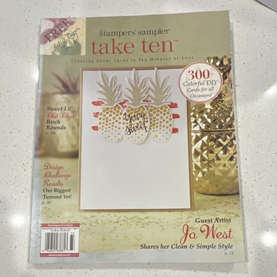 Stampers' Sampler Take Ten Summer 2017 Illustrated Card Making Crafts Jo West