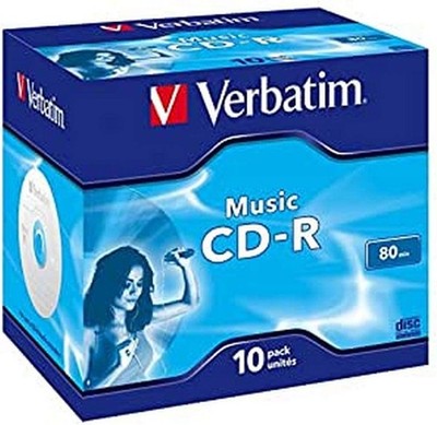 VERBATIM 43365 CD-R AUDIO 80MIN JC10