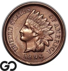 1896 Indian Head Cent Penny, Razor Sharp Superb Gem BU++