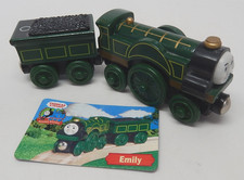 Thomas  Friends Wooden Railway Emily and Emily's Tender LC99198 SW