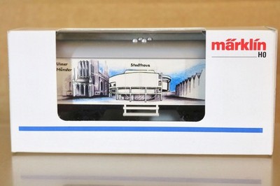 MARKLIN MÄRKLIN 4415 SONDERMODELL ULM 2000 ULMER MUNSTER STADHAUS WAGON on