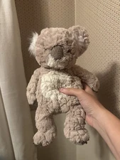 Mary Meyer Brown Fuzzy Koala Bear Plush 11” Stuffed Animal