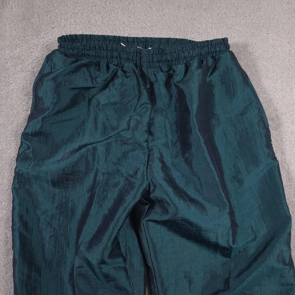 Pantalones deportivos Active Code de colección para mujer medianos de nailon cortavientos con cremallera al tobillo años 90 Foto 3 de 4