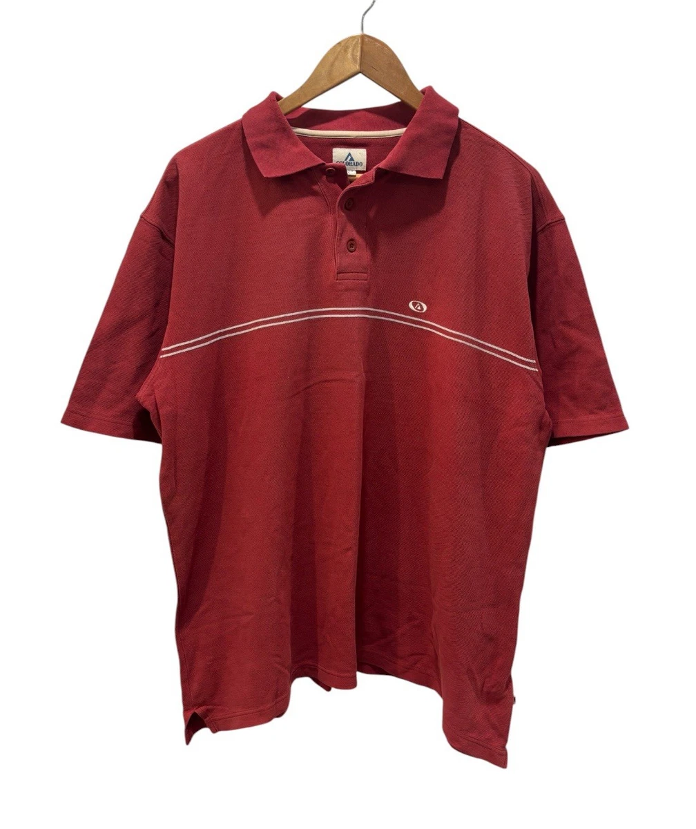 Vintage retro Colorado Y2K polo shirt Men’s size large