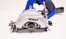 Kobalt 59207 4" Tile Saw Handheld 12-Amp Motor 45° Bevel GFCI Plug  SAW ONLY
