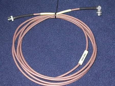Custom TNC to BNC 13ft RG-142 GPS Com ADS-B Garmin 430W WAAS Cable -- US-MADE