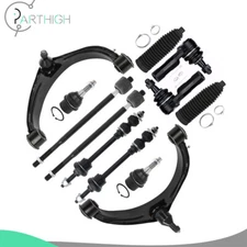 12Pcs Front Control Arm Ball Joint Sway Bar Tie Rod Link For 2013-2018 Ram 1500