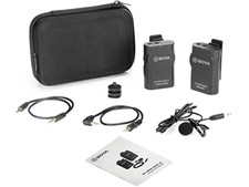 New Boya BY-WM4 Mark II Wireless Microphone for smartphones DSLR cameras PCs