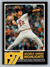2020 Topps Heritage #WSH-7 Jim Palmer 1971 World Series Highlights