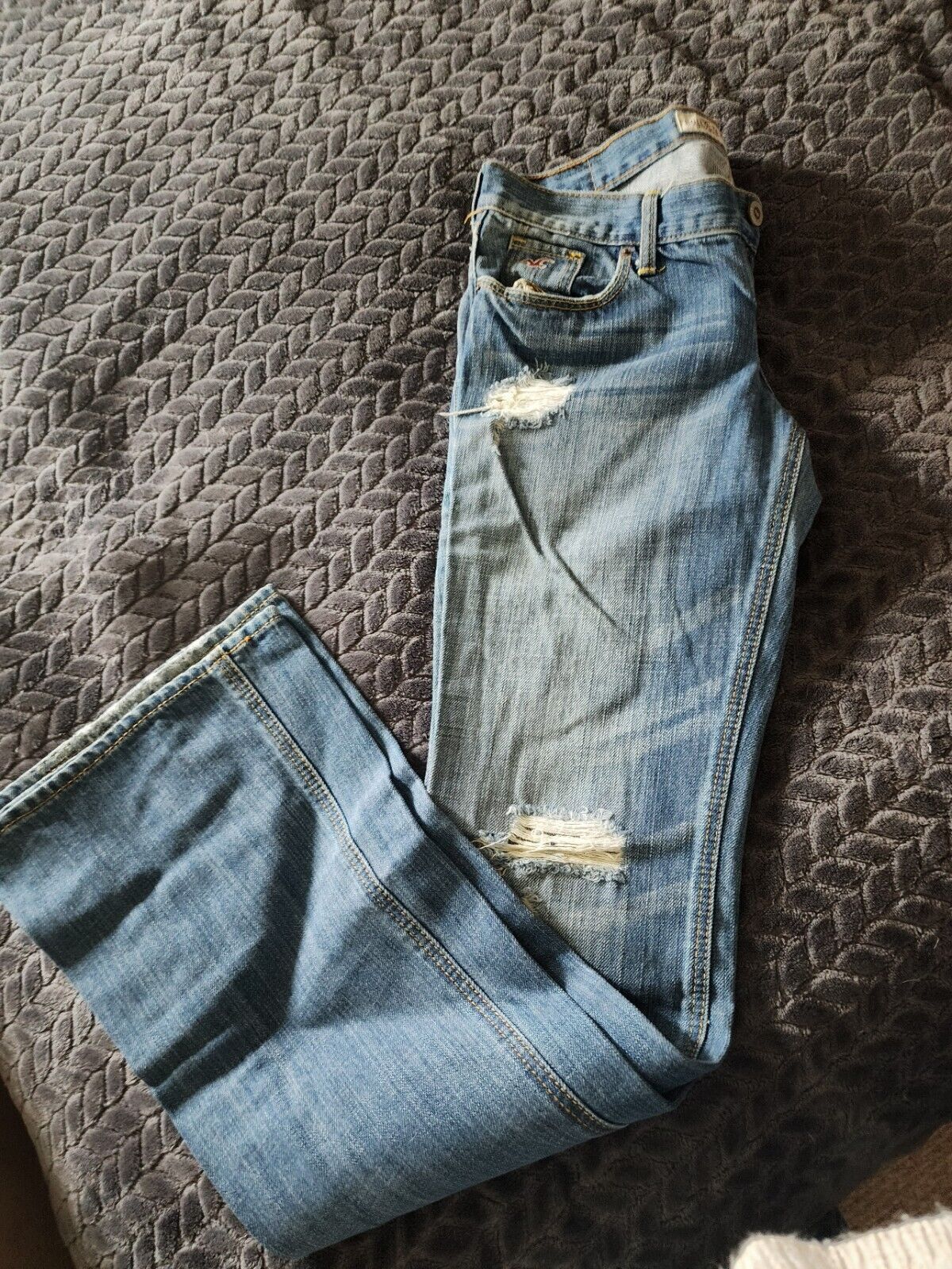 Lot Of Hollister Cali Jeans And American Eagle Sh… - image 3