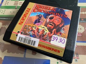 NES Skull & Crossbones Tengen Genuine Authentic TESTED WORKING Fast Free Ship