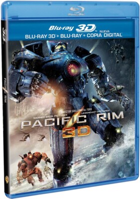 Pacific Rim Blu-ray 3D + 2 Blu-ray (3 Diciembre 2013 descatalogado)  Charlie Hun