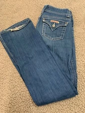 Hudson Women’s Jeans Size 26 RN# 107906 00635 Back Flap Distressed
