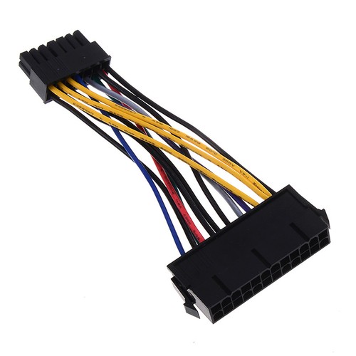 24Pin 24P to 14Pin ATX power supply cord adapter cable for lenovo ibm dell ^GU - 第 3/6 張圖片