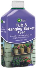 Vitax Liquid Feed Food Fertiliser for Tubs & Hanging Baskets 1L 9.88 per litre