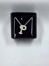 Avon Dazzling Initial Necklace with Embellishment P