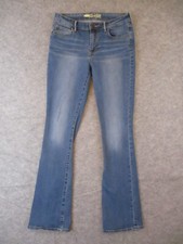 Old Navy Jeans Womens 8 Blue Denim Rockstar Flare Mid Rise Medium Wash 28x31