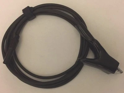 CALIBR8 LTD Earth Bond Lead For Seaward, Fluke, Megger, Kewtech PAT Tester. Giant Croc Clip.