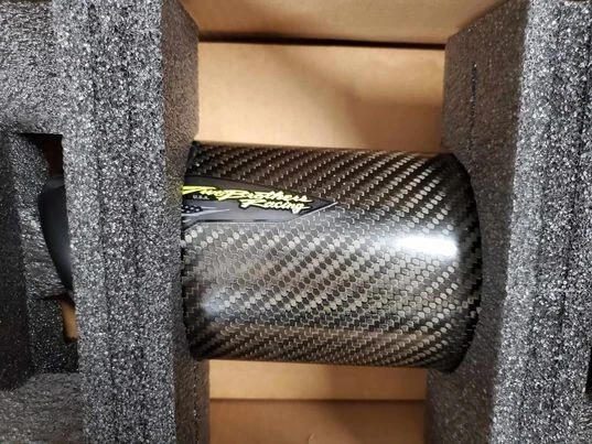 BRAND NEW TWO BROTHERS RACING KAWASAKI ZX-10R SLIP ON CARBON EXHAUST SYSTEM Foto 2 de 4