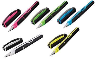 Pelikan Style Füllhalter Neon/Black&White Feder M Schulfüller P 57 M NEU Auswahl