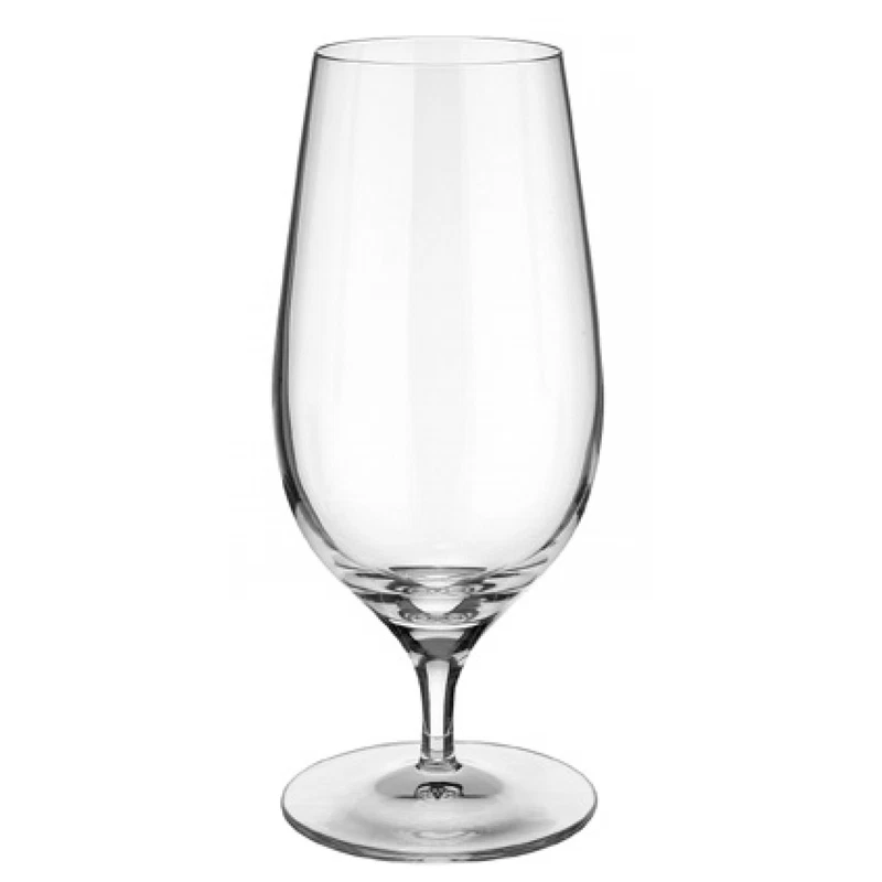 4 Calici Bicchieri BIRRA SPUMA ACQUA Villeroy e Boch Purismo Vetro Cristallo