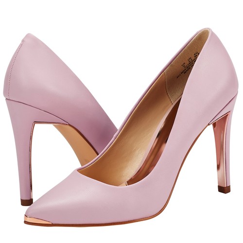 Womens Pointed Toe Slip on Stilettos High Heels Party Wedding Pumps Basic Shoes - Picture 30 of 49