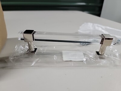 Cabinet Pulls Black Matte 4 Inch Acrylic Kichen Cabinet Handles Morden