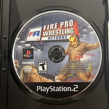 Sony PlayStation 2 PS2 Disc Only TESTED Fire Pro Wrestling Returns