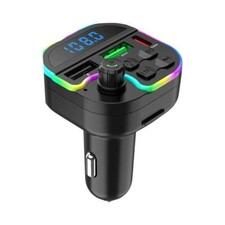 Car Bluetooth 5.0 FM Transmitter PD Type-C Dual USB 3.1A Fast Charger  D3P SCH