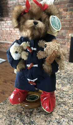 Bearington Collection Toby Teddy Bear Raining Cats and Dogs 2002 #1303 Retired