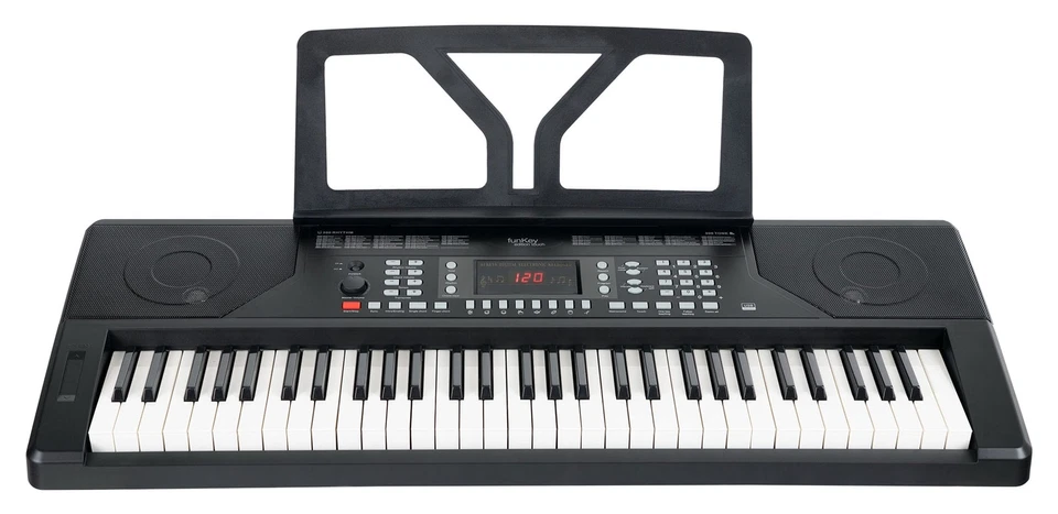 FunKey 61 Tasten-Keyboard mit Anschlagdynamik Inkl. Ständer mit Schraubsicherung - Bild 4 von 4