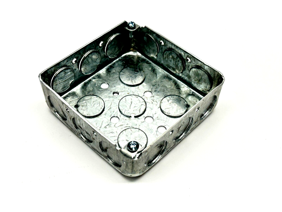 Eaton TP408 Crouse-Hinds 4" Square Outlet Box 1-1/4" Deep 665190 BOX OF ...