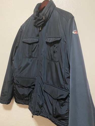 Mens Post Card Italy Black Jacket Size 54 Winter Coat Rt $995 - Picture 2 of 12