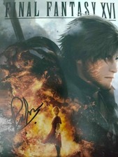 Ralph Ineson signed 8x10 Final Fantasy 