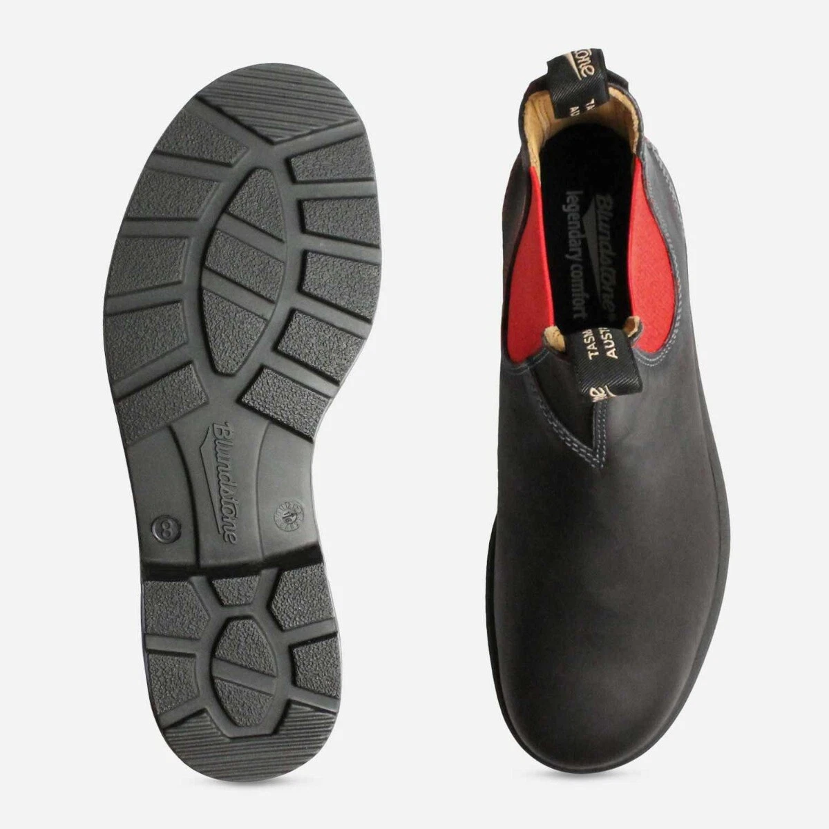 Blundstone elastico shop rosso